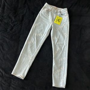 Fiorucci Tara Logo Jeans
